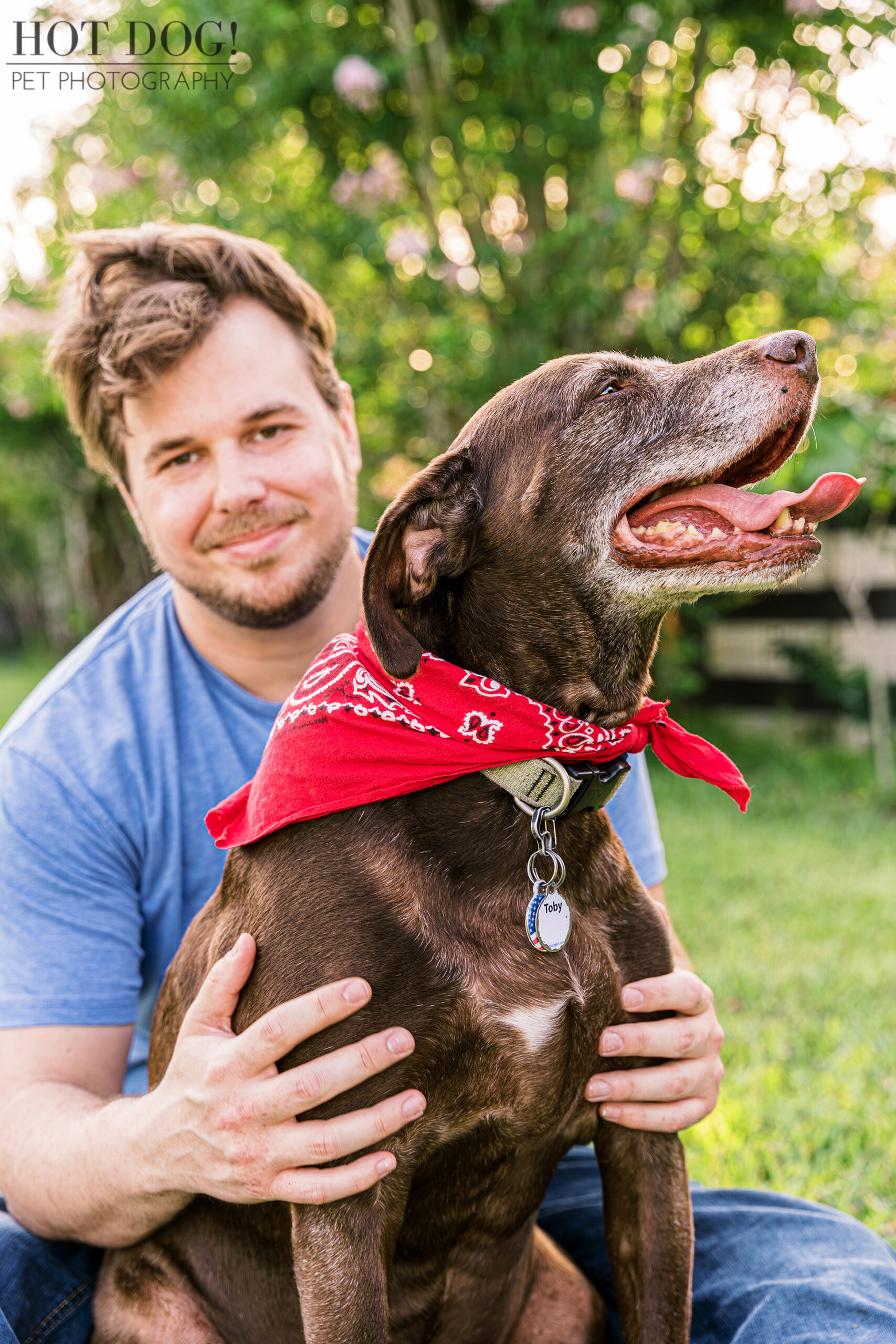 Pet Photography Session: The Special Connection Between Toby and Tyler.